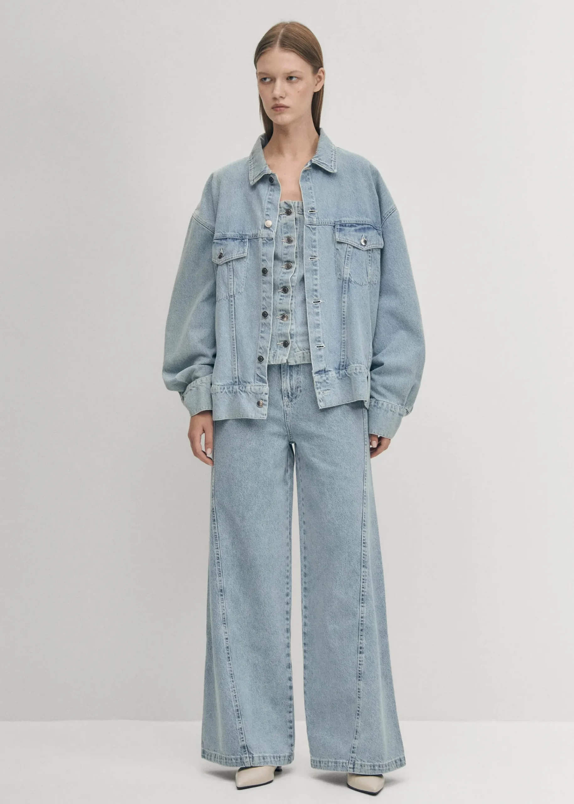 Alaska Blaue Denimjacke