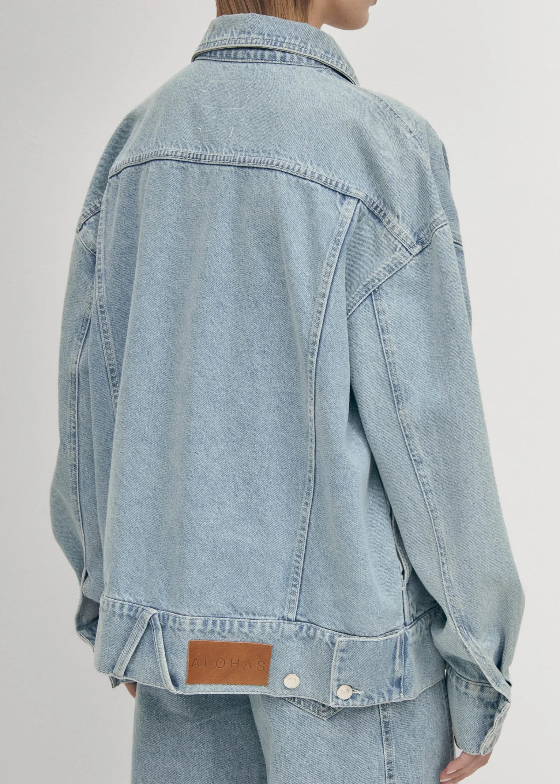 Alaska Blaue Denimjacke