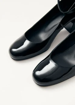 Antoine Onix Schwarze Leder Pumps
