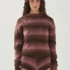 Aspen Pink Strick-pullover