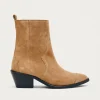 Austin Cowboy-Stiefeletten aus Wildleder