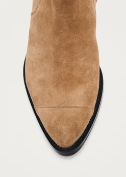Austin Cowboy-Stiefeletten aus Wildleder
