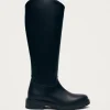 Carson Schwarze Vegane Reitstiefel