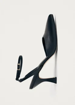 Cinderella Schwarze Lederpumps