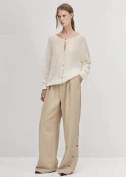 Corden Creme Strickjacke