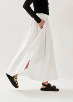Daria Schwarze Ledersandalen