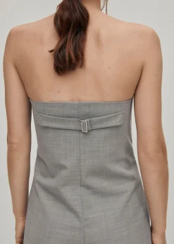 Elisa Grauer Jumpsuit aus Wolle-Mischung