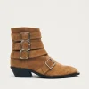 Eras Braune Wildleder-Stiefeletten