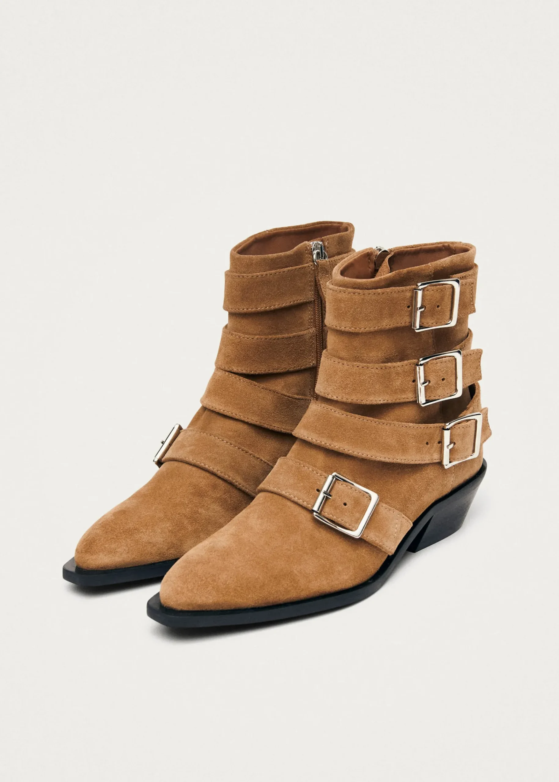 Eras Braune Wildleder-Stiefeletten