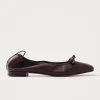 Freya Braune Leder Ballerinas
