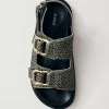 Harper Soft Grey Leather Sandals
