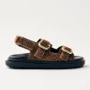 Harper Soft Tan Leather Sandals