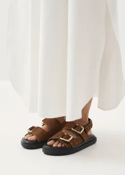 Harper Soft Tan Leather Sandals