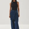 Liliana Blue Denim Hose