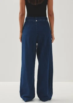 Liliana Blue Denim Hose