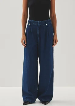 Liliana Blue Denim Hose