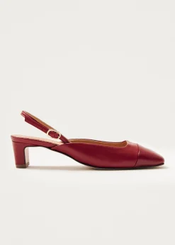 Lindy Bliss Rote Leder Pumps