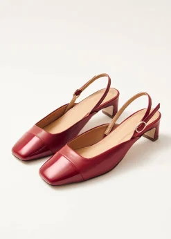 Lindy Bliss Rote Leder Pumps