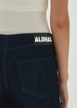 Magda Indigo Denim Trousers
