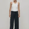 Magda Low-Rise Schwarze Jeans