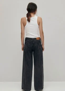 Magda Low-Rise Schwarze Jeans