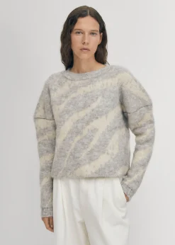 Malmo Grauer Pullover