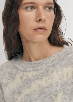 Malmo Grauer Pullover
