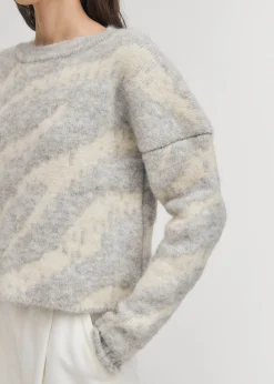 Malmo Grauer Pullover