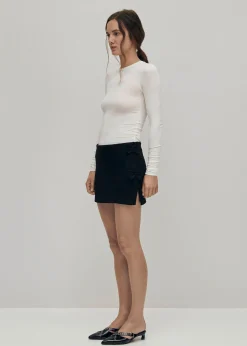 Minzi Black Skirt