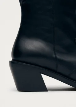 Mount Black Leather Boots