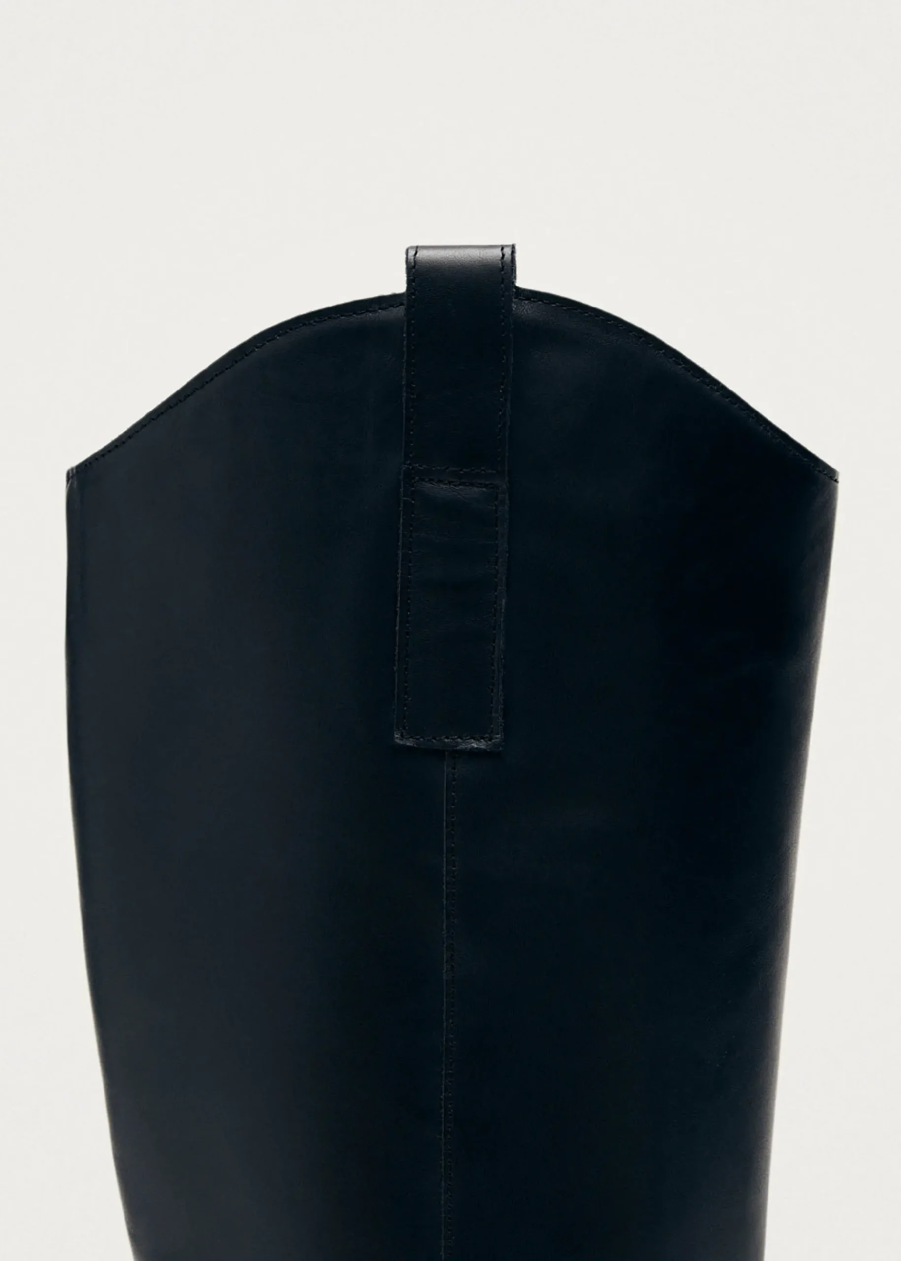 Mount Black Leather Boots