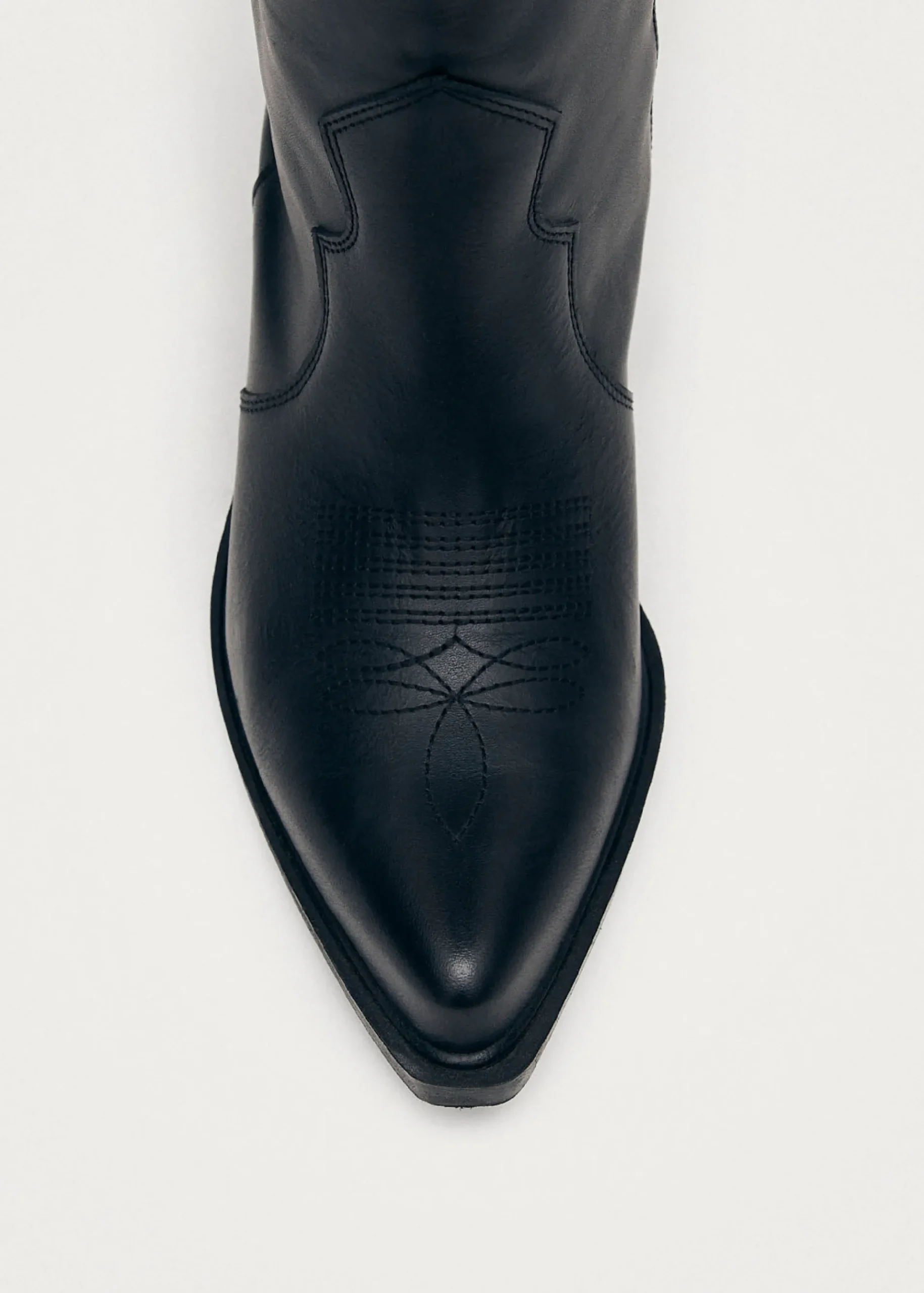 Mount Black Leather Boots