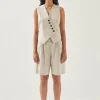 Niselle Cream Shorts
