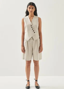 Niselle Cream Shorts