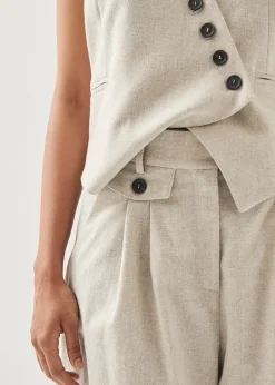 Niselle Cream Shorts