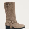 Rocky Suede Fuzzy Beige
