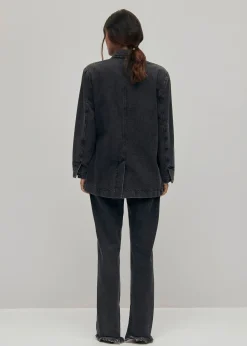 Sandra Schwarze Denim-Blazer