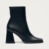 Süd Schwarze Lederstiefel