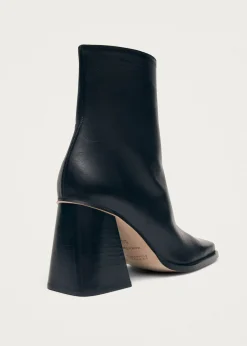 Süd Schwarze Lederstiefel