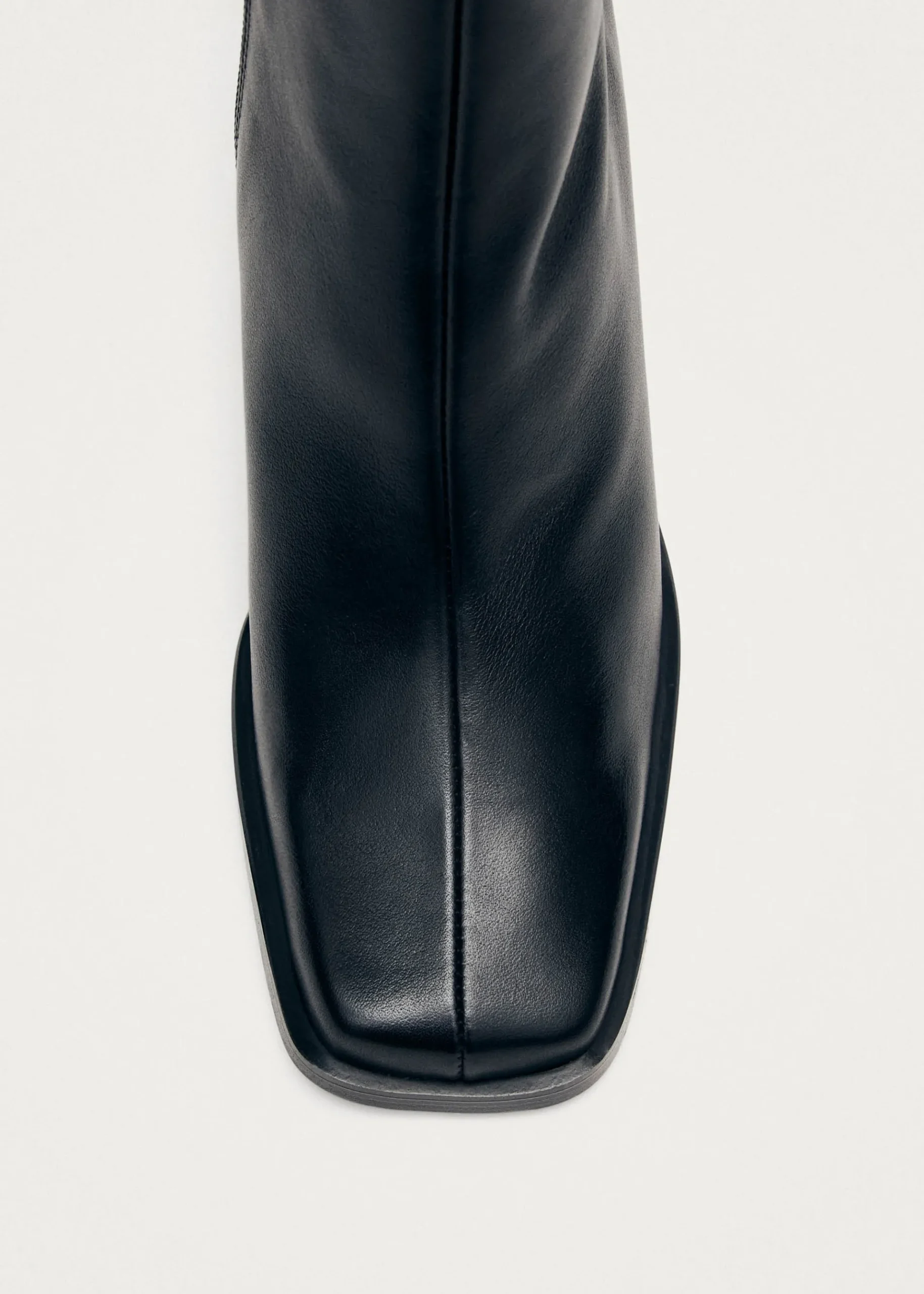 Süd Schwarze Lederstiefel
