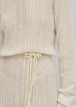 Selene Creme Kleid