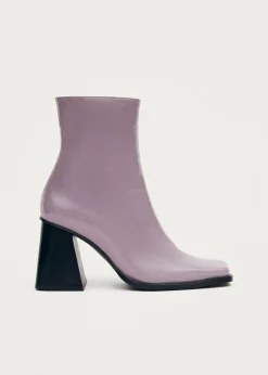 South Onix Mauve Leather Boots