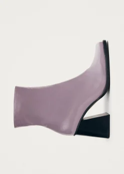 South Onix Mauve Leather Boots