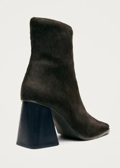 South Soft Braune Leder Stiefeletten