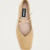 Sway Soft Beige Leder Ballerinas