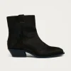 Syd Soft Dunkelbraune Leder Stiefeletten