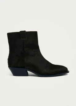 Syd Soft Dunkelbraune Leder Stiefeletten