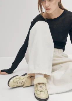 Tb.490 Club Onix Creme Leder Sneaker