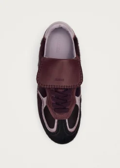 Tb.490 Club Soft Burgundfarbene Leder Sneaker