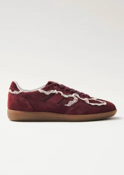 Tb.490 Crochet Burgunder Leder Sneaker